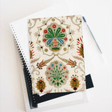 Art Deco Floral Blank Journal