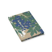 Wisteria Illustration Ruled Hardback Journal