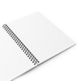 Elegant Lace Border Ruled Spiral Notebook