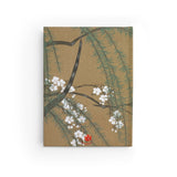 Cherry Blossoms Ruled Hardback Journal