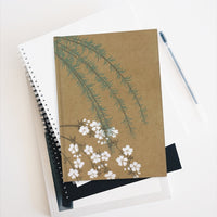 Cherry Blossoms Ruled Hardback Journal