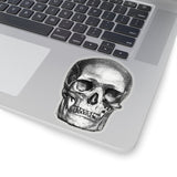 Human Skull Kiss-Cut Sticker
