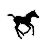 Foal Galloping Kiss-Cut Sticker