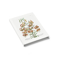 Tigerlily Flower Ruled Hardback Journal