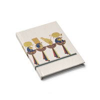 Egyptian Gods Blank Hardback Journal