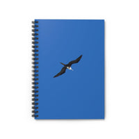 Frigatebird in Flight Ruled Spiral Notebook