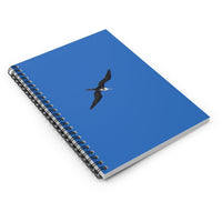 Frigatebird in Flight Ruled Spiral Notebook