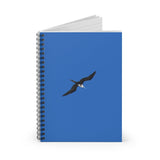 Frigatebird in Flight Ruled Spiral Notebook