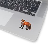 Red Fox Kiss-Cut Sticker