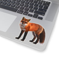Red Fox Kiss-Cut Sticker