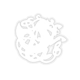 Celtic Knot Seahorse Kiss-Cut Sticker