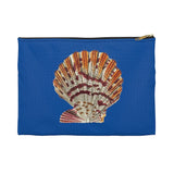 Mantle Scallop Sea Shell Illustration Accessory Pouch