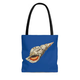 Tritonian murex or Sea trumpet illustration Tote Bag