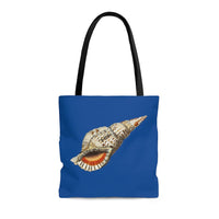 Tritonian murex or Sea trumpet illustration Tote Bag