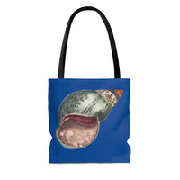 Agate bulla Sea Shell Illustration Tote Bag
