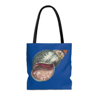 Agate bulla Sea Shell Illustration Tote Bag