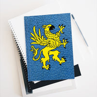 Griffin Rampant Ruled Hardback Journal