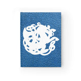 Celtic Seahorse Knot Ruled Ruled Hardback Journal