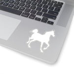 Arabian White Silhouette Kiss-Cut Sticker