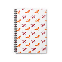 Dragons Fighting Ruled Spiral Notebook