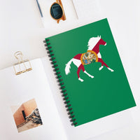 Florida Horse Ruled Spiral Notebook