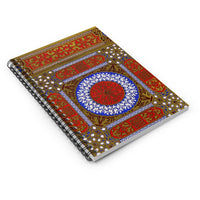 Decoration from the Alhambra Ruled Spiral Notebook