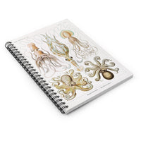 Cephalopods Ruled Spiral Notebook