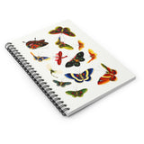 Chinese Butterfly Ruled Spiral Notebook