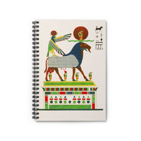 Amon-Ra Ruled Spiral Notebook