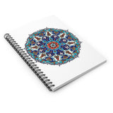 Arabesque Design Ruled Spiral Notebook