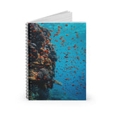 Coral Reef Ruled Spiral Notebook