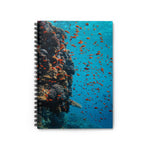 Coral Reef Ruled Spiral Notebook