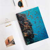 Coral Reef Ruled Spiral Notebook