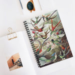 Hummingbirds Ruled Spiral Notebook