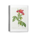 Rambling Rose Ruled Spiral Notebook