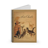 Cats Ruled Spiral Notebook
