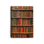 Classic Books Ruled Spiral Notebook