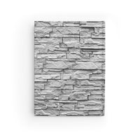 White Stack Wall Hardback Blank Journal