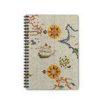 Renaissance Turkish Map of Cos Kos, Greece Spiral Notebook - Ruled Line