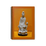 Guanyin, Goddess of Compassion Ruled Spiral Notebook