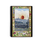 Sun Rising Illumination Ruled Spiral Notebook