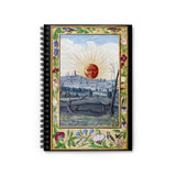 Sun Rising Illumination Ruled Spiral Notebook
