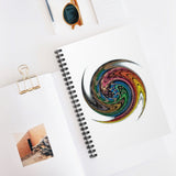 Color Pencils Spiraled Ruled Spiral Notebook