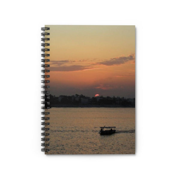 Sunset on the Nile Journal Ruled Spiral Notebook
