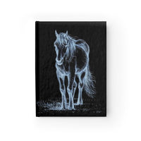 Ghost Horse Blank Hardback Journal