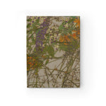 Wild Flowers Ruled Hardback Journal