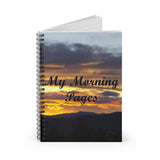 My Morning Pages (Black Title) Spiral Notebook - Ruled Line