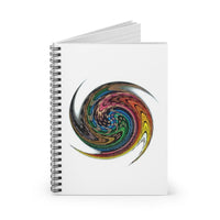 Color Pencils Spiraled Ruled Spiral Notebook