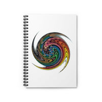 Color Pencils Spiraled Ruled Spiral Notebook