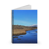 The Þingvellir National Park Iceland Ruled Spiral Notebook